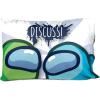 imageAmong Us Space Splatter 1 Single Reversible Pillowcase  DoubleSided Kids Super Soft Bedding Official Among Us ProductMulti  Among Us
