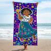 imageDisney Encanto The Magic of The Butterfly Kids BathPoolBeach Towel  Super Soft ampamp Absorbent Fade Resistant 100 Cotton Towel Measures 28 x 58 Inches Official Product