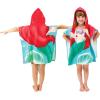 imageJay Franco CoComelon Melon BathPoolBeach Hooded Poncho  Super Soft ampamp Absorbent Cotton Towel Measures 28 x 28 Inches Official CoComelon ProductAriel