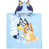 imageJay Franco CoComelon Melon BathPoolBeach Hooded Poncho  Super Soft ampamp Absorbent Cotton Towel Measures 28 x 28 Inches Official CoComelon ProductBlue  Bluey