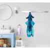 imageJay Franco CoComelon Melon BathPoolBeach Hooded Poncho  Super Soft ampamp Absorbent Cotton Towel Measures 28 x 28 Inches Official CoComelon ProductBlue  Stitch