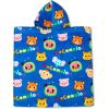 imageJay Franco CoComelon Melon BathPoolBeach Hooded Poncho  Super Soft ampamp Absorbent Cotton Towel Measures 28 x 28 Inches Official CoComelon ProductBlue  Cocomelon