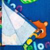 imageJay Franco CoComelon Melon BathPoolBeach Hooded Poncho  Super Soft ampamp Absorbent Cotton Towel Measures 28 x 28 Inches Official CoComelon ProductBlue  Cocomelon