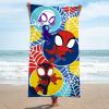 imageJay Franco Disney Lilo ampamp Stitch Kids Bath Pool Beach Towel  Super Soft ampamp Absorbent 100 Cotton Towel Measures 28 x 58Multi  Spidey  Friends