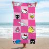 imageJay Franco Disney Lilo ampamp Stitch Kids Bath Pool Beach Towel  Super Soft ampamp Absorbent 100 Cotton Towel Measures 28 x 58Pink  Hello Kitty