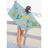 imageJay Franco Disney Lilo ampamp Stitch Kids Bath Pool Beach Towel  Super Soft ampamp Absorbent 100 Cotton Towel Measures 28 x 58Teal  Inside Out
