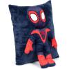 imageJay Franco Disney Mickey Mouse 3D Snuggle Pillow  Super Soft  Measures 15 Inches Official Disney ProductBlack  Miles