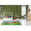 imageJay Franco Disney Mickey Mouse Strike Curve Goal Kids Room Rug  Large Area Rug Measures 4 x 5 Feet Offical Disney ProductMulti  Mickey Mouse
