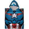 imageJay Franco Disney Minnie Mouse Kids BathPoolBeach Hooded Poncho  Super Soft ampamp Absorbent Cotton Towel Measures 28 x 28 Inches Official Disney ProductBlue  Captain America