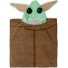 imageJay Franco Disney Minnie Mouse Kids BathPoolBeach Hooded Poncho  Super Soft ampamp Absorbent Cotton Towel Measures 28 x 28 Inches Official Disney ProductBrown  the Child