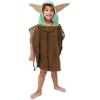 imageJay Franco Disney Minnie Mouse Kids BathPoolBeach Hooded Poncho  Super Soft ampamp Absorbent Cotton Towel Measures 28 x 28 Inches Official Disney ProductBrown  the Child