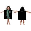 imageJay Franco Disney Minnie Mouse Kids BathPoolBeach Hooded Poncho  Super Soft ampamp Absorbent Cotton Towel Measures 28 x 28 Inches Official Disney ProductBlack  Slytherin