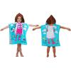 imageJay Franco Disney Minnie Mouse Kids BathPoolBeach Hooded Poncho  Super Soft ampamp Absorbent Cotton Towel Measures 28 x 28 Inches Official Disney ProductTeal  Doc Mcstuffins