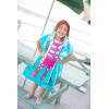 imageJay Franco Disney Minnie Mouse Kids BathPoolBeach Hooded Poncho  Super Soft ampamp Absorbent Cotton Towel Measures 28 x 28 Inches Official Disney ProductTeal  Doc Mcstuffins