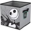 imageJay Franco Disney Nightmare Before Christmas Eternal Madness 2 Pack Collapsible Cube Storage Bins  Kids Foldable Organizer with Handles Official Disney Product