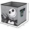 imageJay Franco Disney Nightmare Before Christmas Eternal Madness 2 Pack Collapsible Cube Storage Bins  Kids Foldable Organizer with Handles Official Disney Product