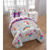 imageJay Franco Disney Pixar Cars Race Ready 7 Piece Full Bed Set  Includes Comforter ampamp Sheet Set  Bedding Features Lightning McQueen  Super Soft Fade Resistant MicrofiberRainbow