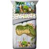 imageJay Franco Disney Pixar Cars Race Ready 7 Piece Full Bed Set  Includes Comforter ampamp Sheet Set  Bedding Features Lightning McQueen  Super Soft Fade Resistant MicrofiberGray  Gigantosaurus