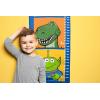 imageJay Franco Disney Pixar Toy Story Toys Stacked Growth Chart  Kids Removeable Wall Dcor Features Buzz Lightyear ampamp Woody Official Disney Pixar Product