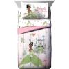imageJay Franco Disney Wish Twin Comforter Set  5 Piece Bed Set Includes Sheet Set ampamp Pillow Covers  Super Soft Kids Bedding Features Asha Valentino ampamp StarPink  Tiana