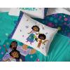 imageJay Franco Disney Wish Twin Comforter Set  5 Piece Bed Set Includes Sheet Set ampamp Pillow Covers  Super Soft Kids Bedding Features Asha Valentino ampamp StarTeal  Encanto