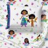 imageJay Franco Disney Wish Twin Comforter Set  5 Piece Bed Set Includes Sheet Set ampamp Pillow Covers  Super Soft Kids Bedding Features Asha Valentino ampamp StarTeal  Encanto