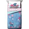 imageJay Franco Disney Wish Twin Comforter Set  5 Piece Bed Set Includes Sheet Set ampamp Pillow Covers  Super Soft Kids Bedding Features Asha Valentino ampamp StarBlue  Lilo  Stitch