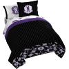 imageJay Franco Disney Wish Twin Comforter Set  5 Piece Bed Set Includes Sheet Set ampamp Pillow Covers  Super Soft Kids Bedding Features Asha Valentino ampamp StarBlack  Wenesday