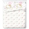 imageJay Franco Disney Wish Twin Comforter Set  5 Piece Bed Set Includes Sheet Set ampamp Pillow Covers  Super Soft Kids Bedding Features Asha Valentino ampamp StarPink  Hello Kitty