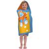 imageJay Franco Frozen 2 Mythical Wonderland Kids BathPoolBeach Hooded Towel CottonBlue  Blippi