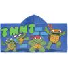 imageJay Franco Frozen 2 Mythical Wonderland Kids BathPoolBeach Hooded Towel CottonBlue  Tmnt