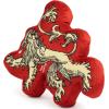 imageJay Franco Game of Thrones Lannister Shaped Decorative Pillow  Super Soft Throw Plush Pillow  Measures 14 Inches Official Game of Thrones Product