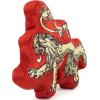 imageJay Franco Game of Thrones Lannister Shaped Decorative Pillow  Super Soft Throw Plush Pillow  Measures 14 Inches Official Game of Thrones Product