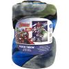 imageJay Franco Game of Thrones Plush 46quot x 60quot Fleece Throw Blanket  Fade Resistant Cozy Map of Westeros BlackAvengers Blue Circle