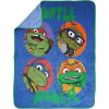 imageJay Franco Game of Thrones Plush 46quot x 60quot Fleece Throw Blanket  Fade Resistant Cozy Map of Westeros BlackBlue  Tmnt