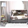 imageJay Franco Game of Thrones Plush 46quot x 60quot Fleece Throw Blanket  Fade Resistant Cozy Map of Westeros BlackBrown  Elite Apes