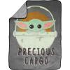 imageJay Franco Game of Thrones Plush 46quot x 60quot Fleece Throw Blanket  Fade Resistant Cozy Map of Westeros BlackGray  Mandalorian