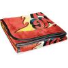 imageJay Franco Game of Thrones Plush 46quot x 60quot Fleece Throw Blanket  Fade Resistant Cozy Map of Westeros BlackRed  Blaze