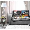 imageJay Franco Game of Thrones Plush 46quot x 60quot Fleece Throw Blanket  Fade Resistant Cozy Map of Westeros BlackStar Wars