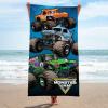 imageJay Franco Harry Potter Hogwarts Castle Kids Bath Pool Beach Towel  Super Soft ampamp Absorbent 100 Cotton Towel Measures 28 x 58Multi  Monster Jam