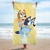imageJay Franco Harry Potter Hogwarts Castle Kids Bath Pool Beach Towel  Super Soft ampamp Absorbent 100 Cotton Towel Measures 28 x 58Yellow  Bluey
