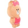 imageJay Franco Line Friends Brown ampamp Friends Choco Shaped Decorative Pillow  Super Soft Throw Plush Pillow  Measures 14 Inches Official Line Friends ProductBrown  Choco