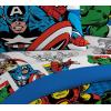imageJay Franco Marvel Avengers Comics Good Guys 3 Piece Twin Sheet Set  Features Captain America Hulk Iron Man Spiderman and Thor  Fade Resistant Polyester Microfiber Fill Official Marvel ProductGood Guys Blue