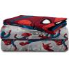 imageJay Franco Marvel Avengers Comics Good Guys 3 Piece Twin Sheet Set  Features Captain America Hulk Iron Man Spiderman and Thor  Fade Resistant Polyester Microfiber Fill Official Marvel ProductWhite  Spiderman