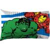 imageJay Franco Marvel Avengers Comics Good Guys 3 Piece Twin Sheet Set  Features Captain America Hulk Iron Man Spiderman and Thor  Fade Resistant Polyester Microfiber Fill Official Marvel ProductGood Guys Blue