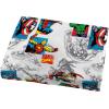 imageJay Franco Marvel Avengers Comics Good Guys 3 Piece Twin Sheet Set  Features Captain America Hulk Iron Man Spiderman and Thor  Fade Resistant Polyester Microfiber Fill Official Marvel ProductGood Guys Blue