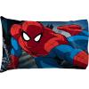 imageJay Franco Marvel Avengers Comics Good Guys 3 Piece Twin Sheet Set  Features Captain America Hulk Iron Man Spiderman and Thor  Fade Resistant Polyester Microfiber Fill Official Marvel ProductWhite  Spiderman