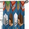 imageJay Franco Marvel Avengers Fighting Team 84quot Inch Drapes  Beautiful Room Dcor ampamp Easy Set Up Bedding  Curtains Include 2 Tiebacks 4 Piece Set Official Marvel ProductBlue  Minecraft