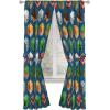 imageJay Franco Marvel Avengers Fighting Team 84quot Inch Drapes  Beautiful Room Dcor ampamp Easy Set Up Bedding  Curtains Include 2 Tiebacks 4 Piece Set Official Marvel ProductBlue  Minecraft