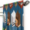 imageJay Franco Marvel Avengers Fighting Team 84quot Inch Drapes  Beautiful Room Dcor ampamp Easy Set Up Bedding  Curtains Include 2 Tiebacks 4 Piece Set Official Marvel ProductBlue  Minecraft